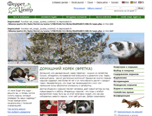 Tablet Screenshot of ferret.ru