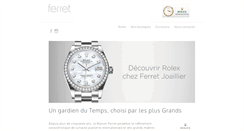 Desktop Screenshot of ferret.fr