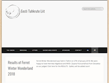 Tablet Screenshot of ferret.ee